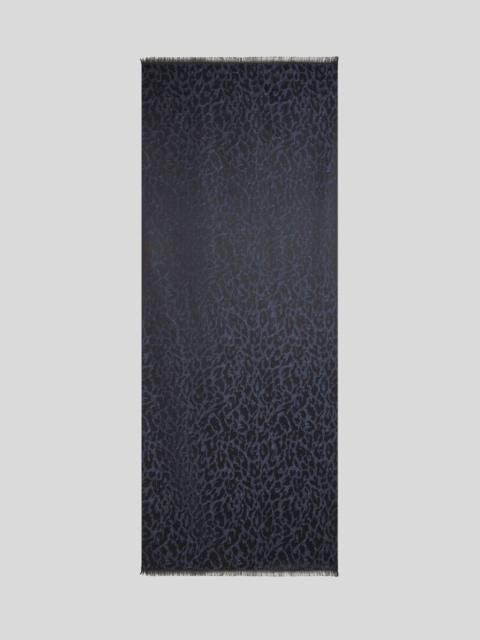 Etro WOOL-BLEND SCARF WITH ANIMAL MOTIF