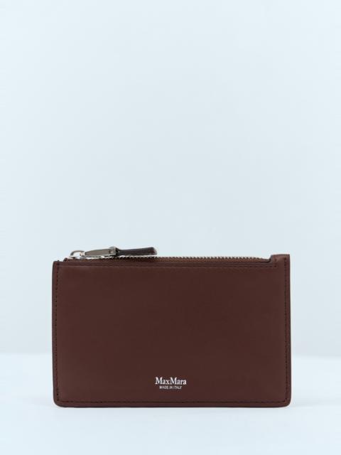 Max Mara Logo Embossed Cardholder