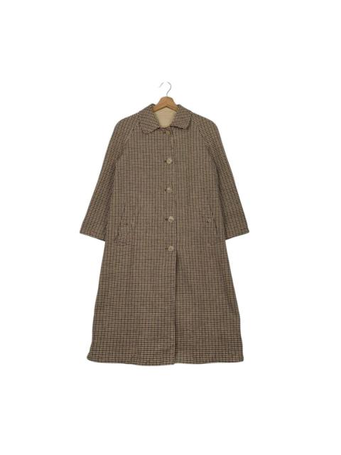 Vintage Burberrys Herringbone Reversible Wool Coat