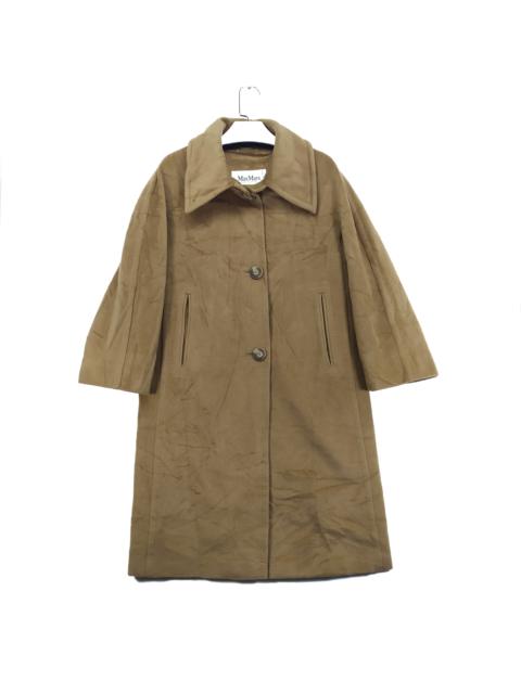 Other Designers Max Mara - Max Mara Made in Italy Wool Long Coat / Overcoat #304-2