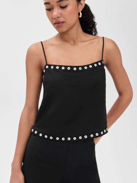 STAUD Kirra Linen Tank