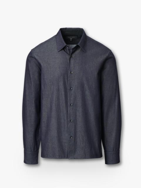 rag & bone Dalton Japanese Denim Shirt
Authentic Rigid in Raw Indigo