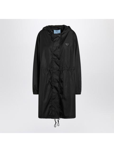 Prada Prada Black Raincoat In Re-Nylon Women