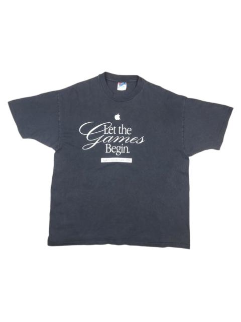 Other Designers Vintage 90s Apple Inc Let The Games Begin TEE