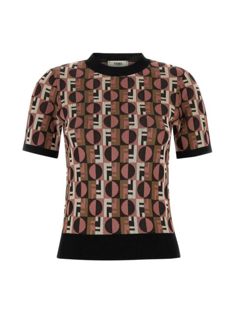 FENDI Fendi Optical Viscose T-shirt