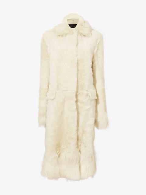 Proenza Schouler Fiona Coat in Shearling