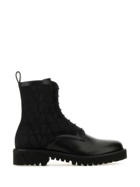 Black Toile Iconographe and leather ankle boots