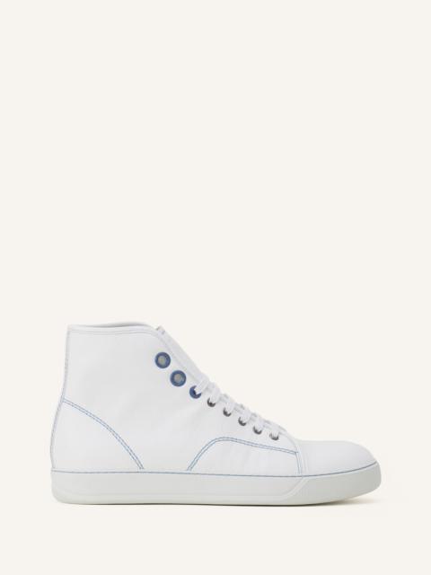 Lanvin DBB1 HIGH-TOP LEATHER SNEAKERS