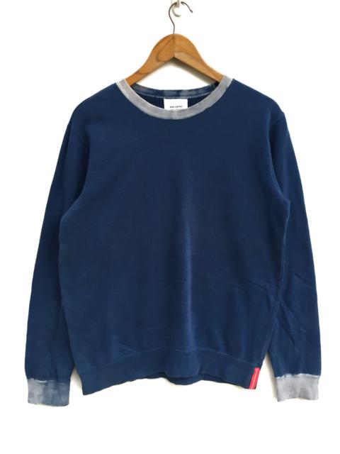 Other Designers Whiz Limited - Whiz Limited Japan Tokyo Acid Wash Collar Sweatshirt