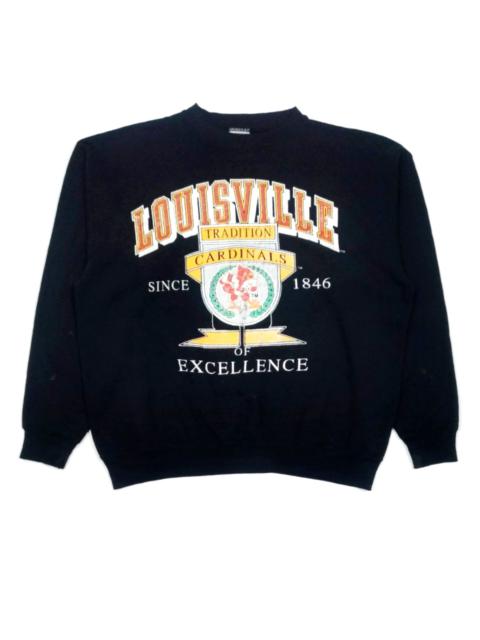 Other Designers Vintage - RARE! VTG LOGO 7 LOUISVILLE CARDINALS TRADITION SWEATSHIRT