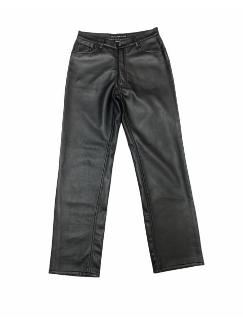 Other Designers Genuine Leather - Japanese Nice Claup Straight Cut Genuine Leather Pants