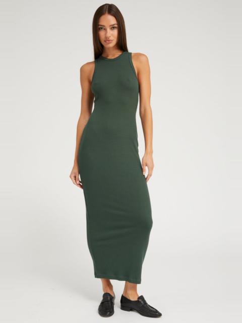 SPRWMN IVY RIB RACER MAXI DRESS