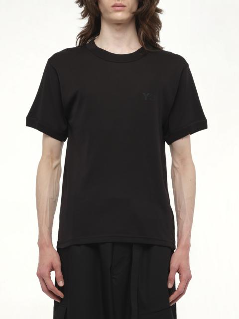 Y-3 Slim Short Sleeve T-Shirt in Black