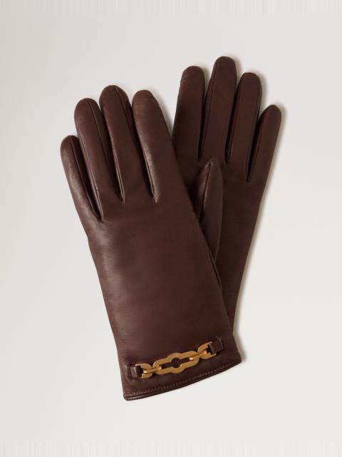 Mulberry Pimlico Gloves
Ebony Nappa Leather