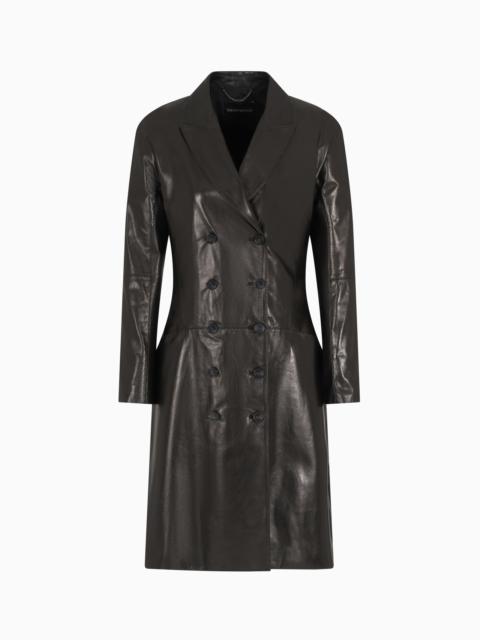 EMPORIO ARMANI LEATHER OUTERWEAR