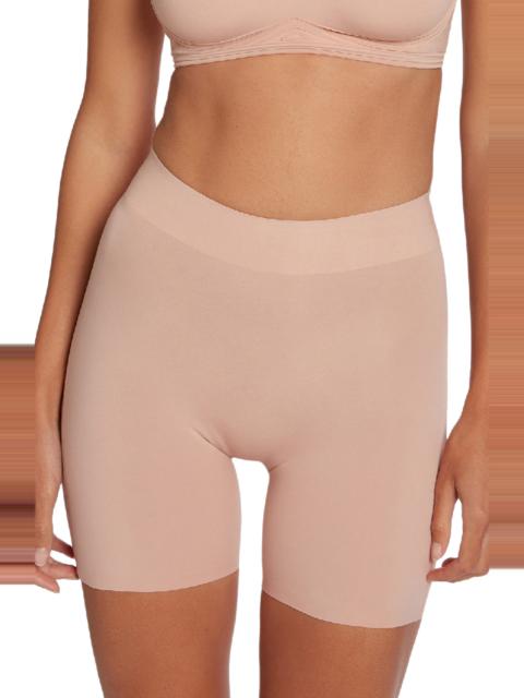 Wolford Wolford Cotton Contour Control Shaping Shorts in Rose at Nordstrom