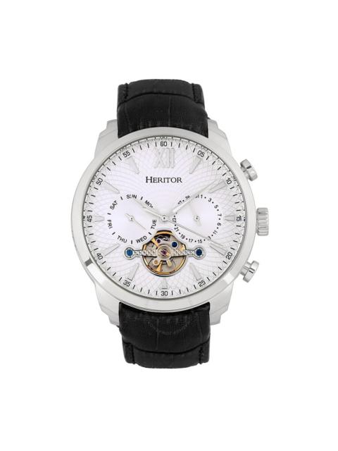Heritor - Heritor Arthur Automatic Silver Dial Men's Watch HR7901
