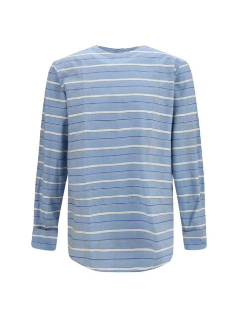 Prada Prada Men Cotton Shirt With Back Buttons