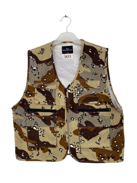Other Designers Archival Clothing - Spinns Camo Chips Hunter Vest