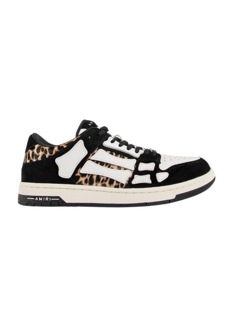 AMIRI Amiri Skel Top Low 'Black White Leopard'