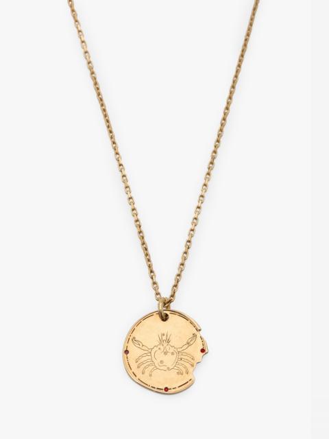 Victoria Beckham Cancer Necklace