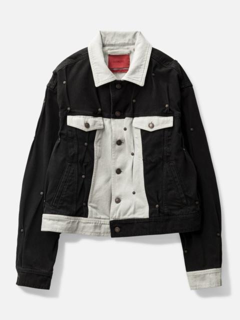 KUSIKOHC MULTI RIVET DENIM JACKET