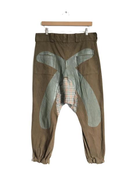Other Designers Vintage - Japanese Brand Drop Crotch Pants Cross X