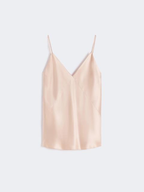 Max Mara Silk satin top - POWDER