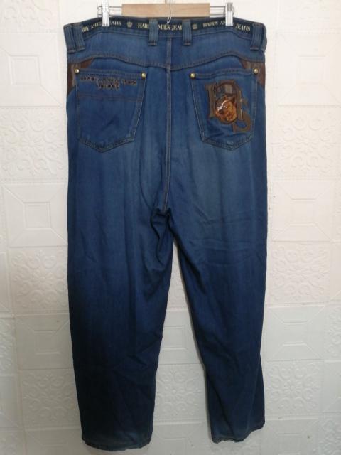 Other Designers Hardy Amies Sport Soft Jeans Leather Pocket Trim