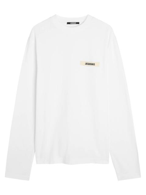 JACQUEMUS Jacquemus Le T-shirt Gros Grain Cotton T-shirt