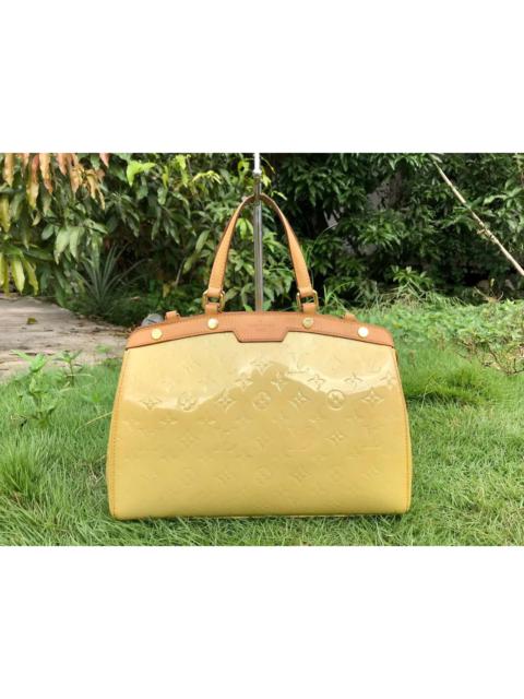 Louis Vuitton Authentic Louis Vuitton Monogram Vernis Leather Brea MM Bag
