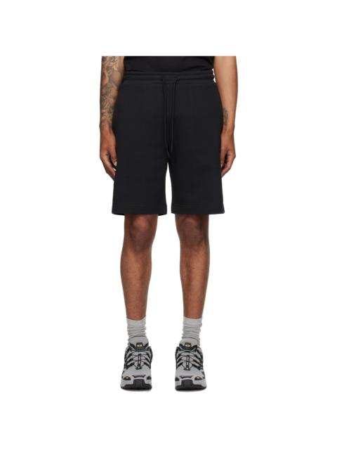 Moncler Black Logo Patch Cotton Shorts
