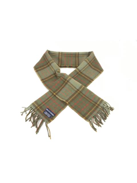 Ralph Lauren Ralph Lauren Lambswool Nylon Scarf Muffler Check Monogram