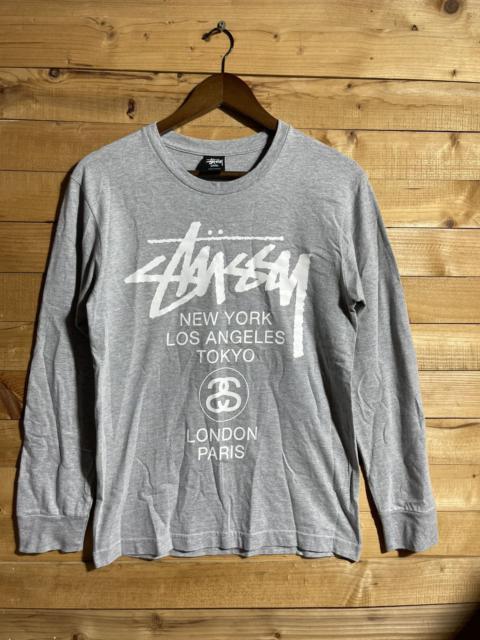 Stussy tour long sleeve tshirt