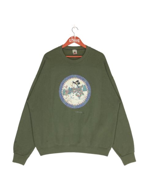 Other Designers 90s Snowman California Vintage Sweatshirt