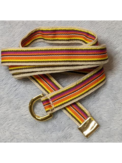 Other Designers American Vintage - Vintage Ribbon Striped Belt