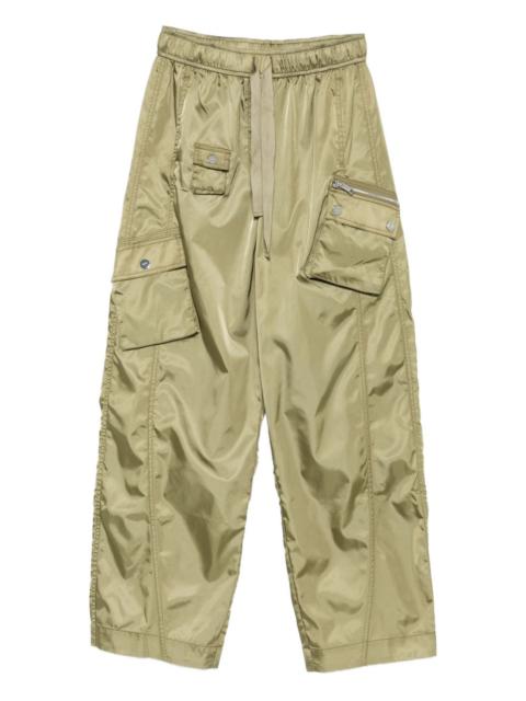 GANNI Ganni Women Nylon Oversize Trousers