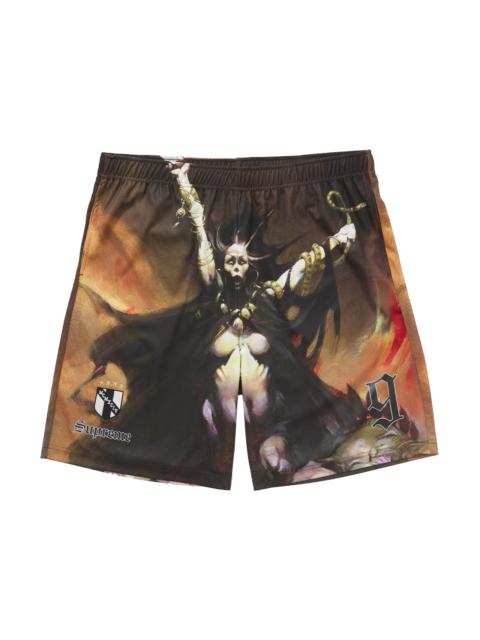 Supreme Supreme Frazetta Soccer Short Woman With Scythe