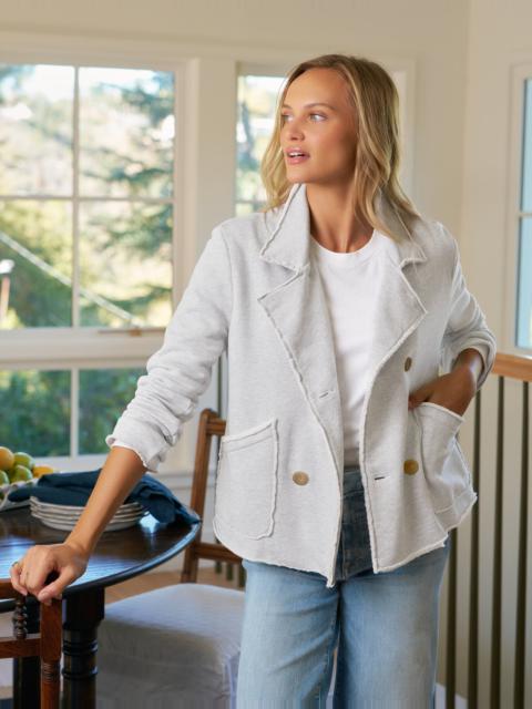 Frank & Eileen Cropped Sweatshirt Peacoat