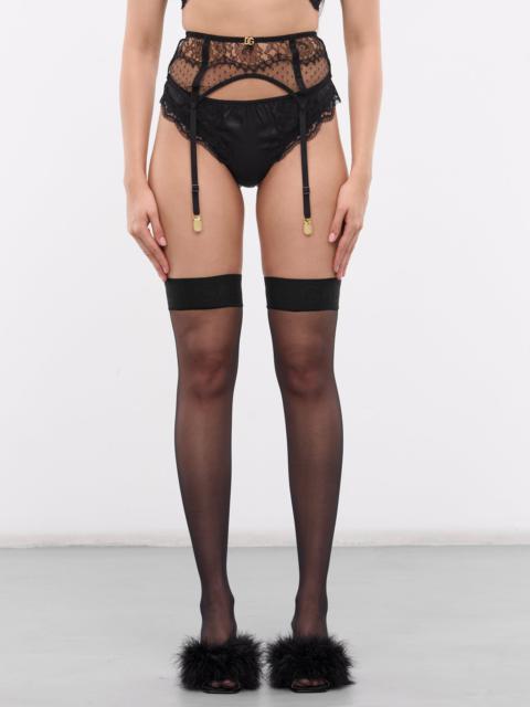 Dolce & Gabbana Lace Suspender Belt