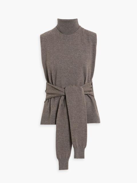 RÓHE Layered merino wool-blend turtleneck top
