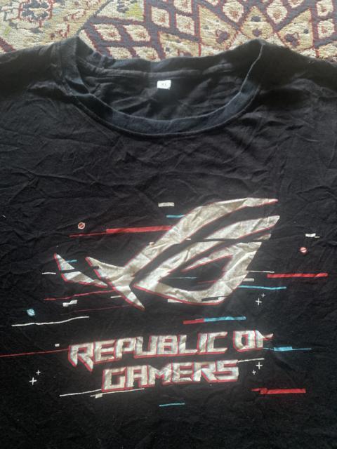 Republic of Gamers x ASUS x Intel Z390 Chipset Promo T-Shirt – Black (XL)