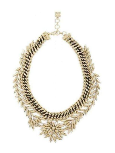 Other Designers BCBGMAXAZRIA - Gold Woven Leaf Necklace