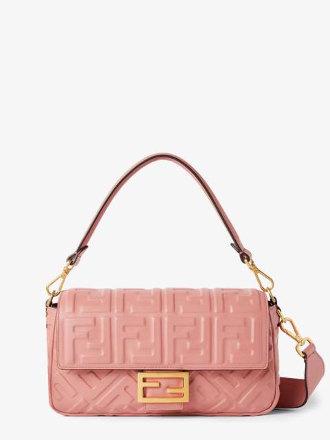 FENDI Fendi Mykonos Baguette Leather Shoulder Bag