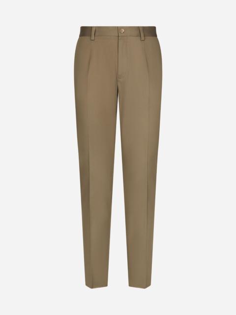 Dolce & Gabbana Stretch gabardine trousers