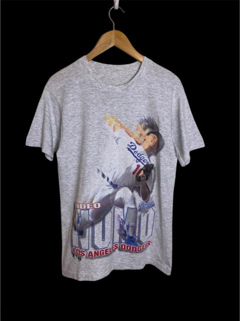 Other Designers Vintage - Vintage 1995 Los Angeles LA Dodgers Hideo Nomo Tshirt