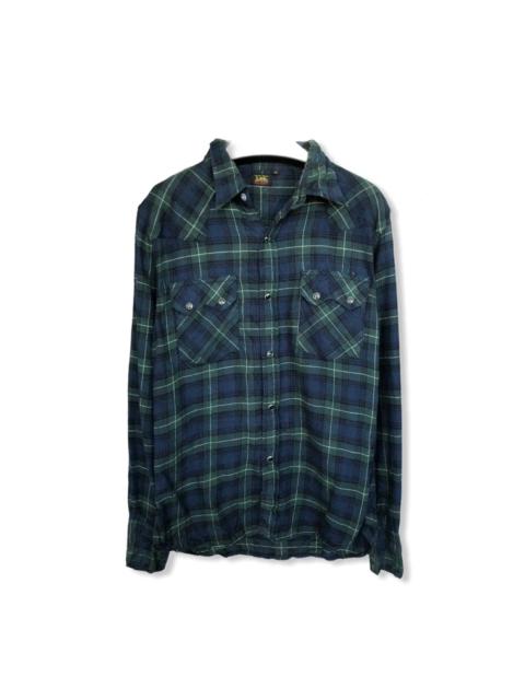 Other Designers Vintage - Vintage Lee Plaid Tartan Flannel Shirt 👕