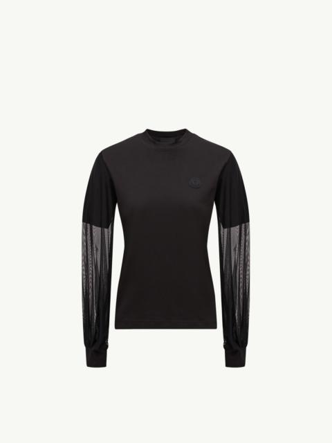 Moncler Tulle Long Sleeve Top