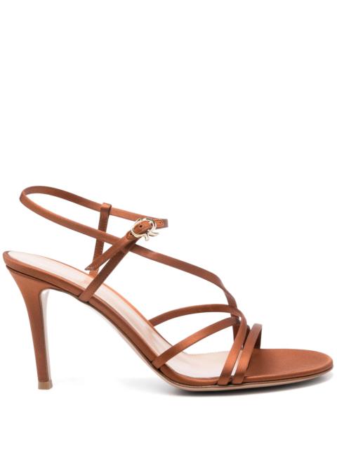 Gianvito Rossi 90mm satin sandals