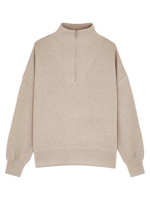 VARLEY Hawley half-zip stretch-jersey sweatshirt